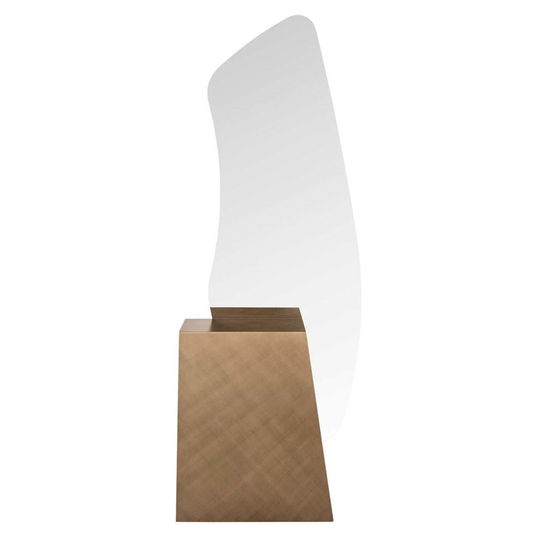 Spiegel Mayla brushed gold
