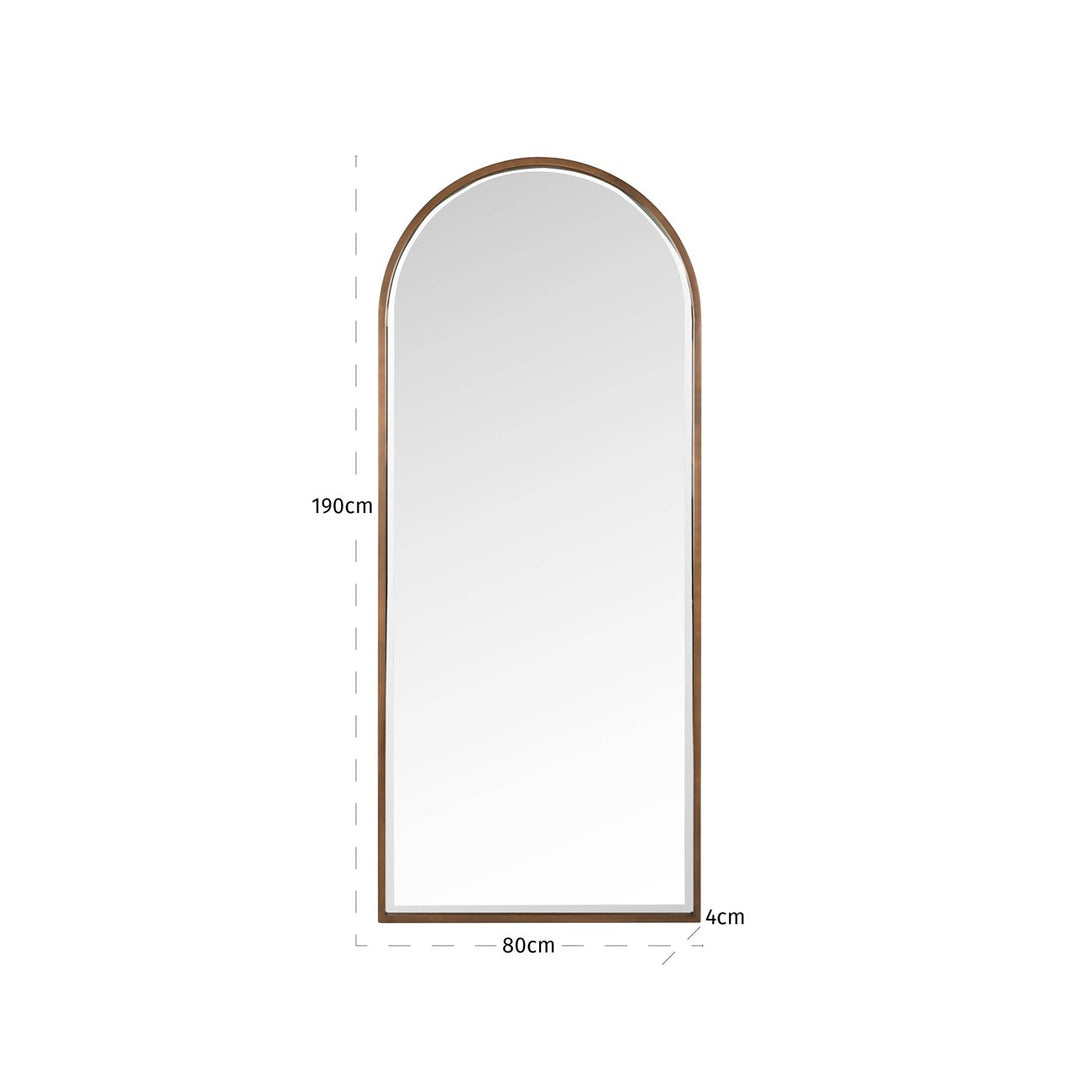 Spiegel Maylinn brushed gold