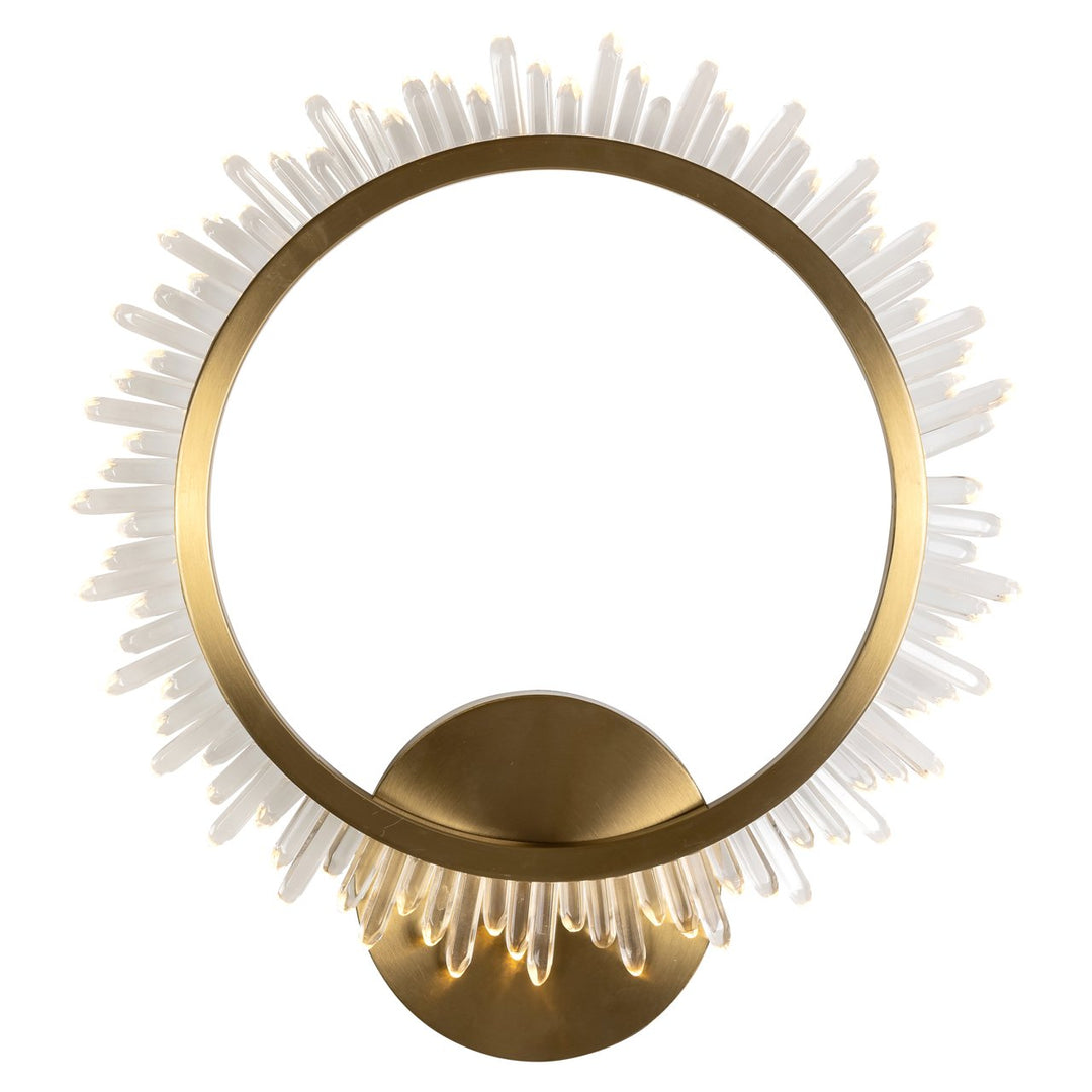 Wandlamp Beau brushed gold