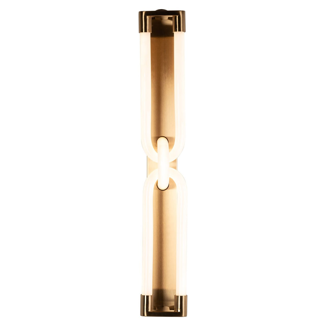 Wandlamp Lysa brushed gold