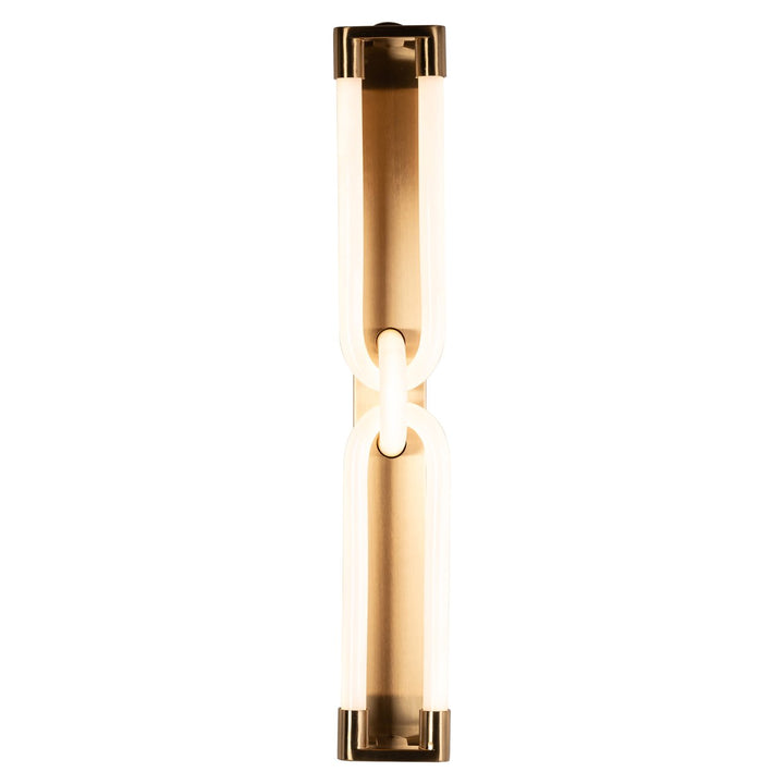 Wandlamp Lysa brushed gold