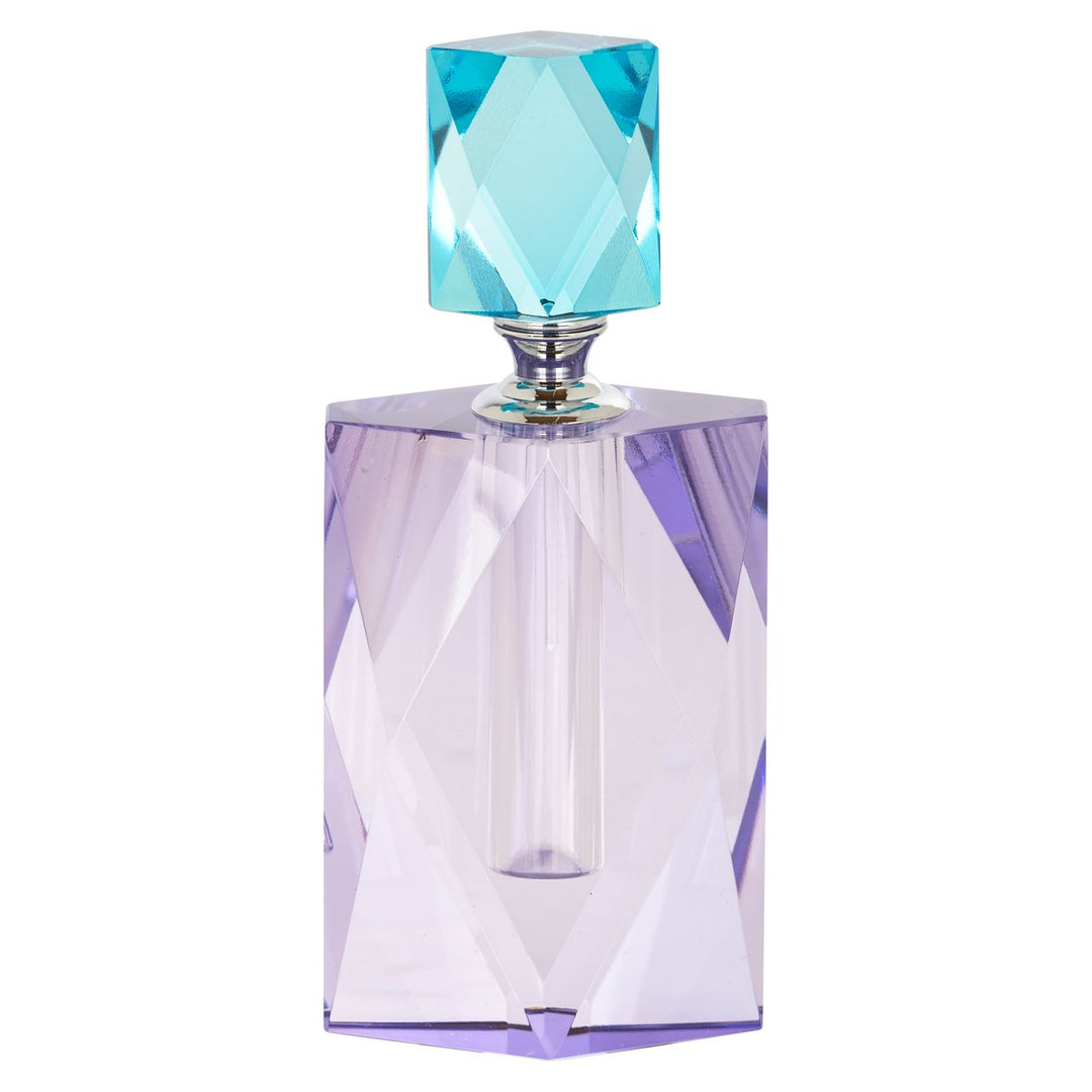 Decoratief object Phine purple perfume bottle
