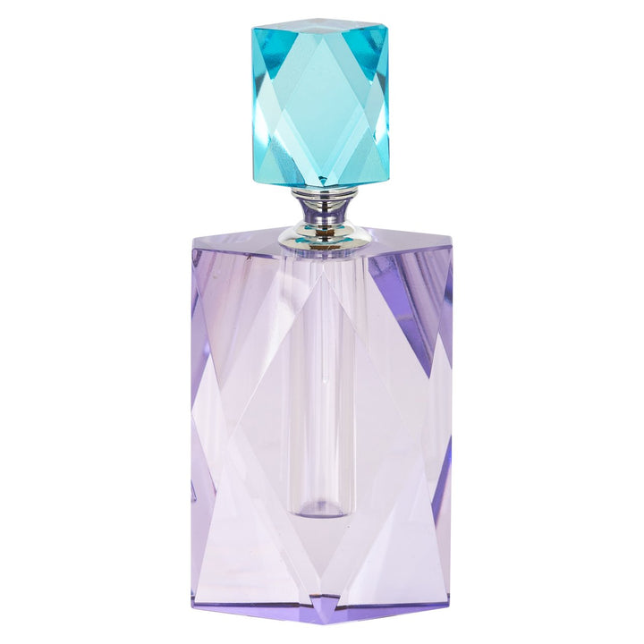 Decoratief object Phine purple perfume bottle
