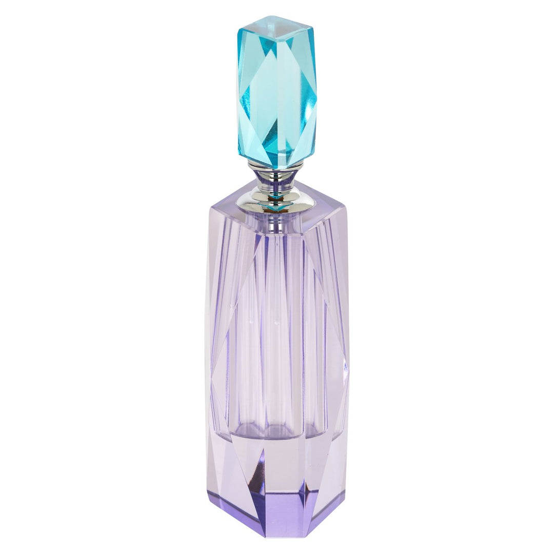 Decoratief object Phine purple perfume bottle