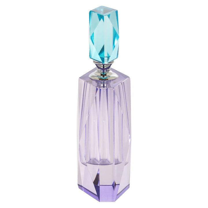 Decoratief object Phine purple perfume bottle