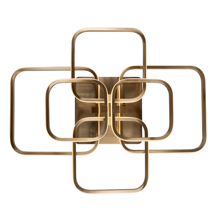 Plafondlamp Cailey brushed gold