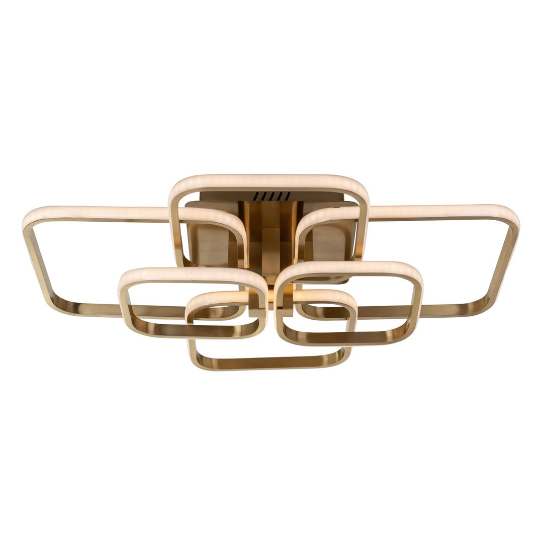 Plafondlamp Cailey brushed gold