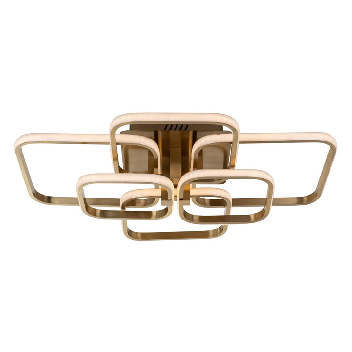 Plafondlamp Cailey brushed gold