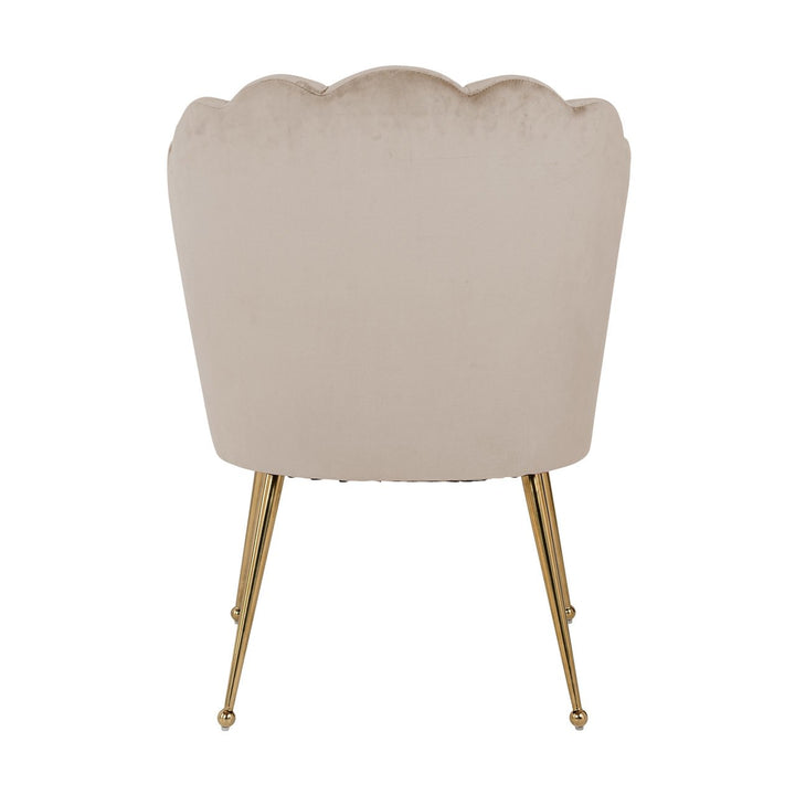 Eetkamerstoel Pippa khaki velvet