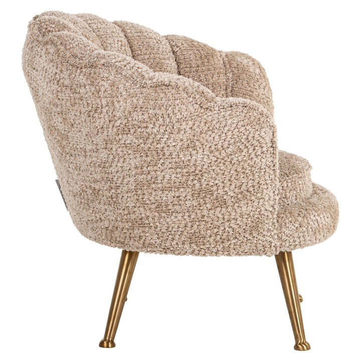 Lounge stoel Charly lovely beige kids