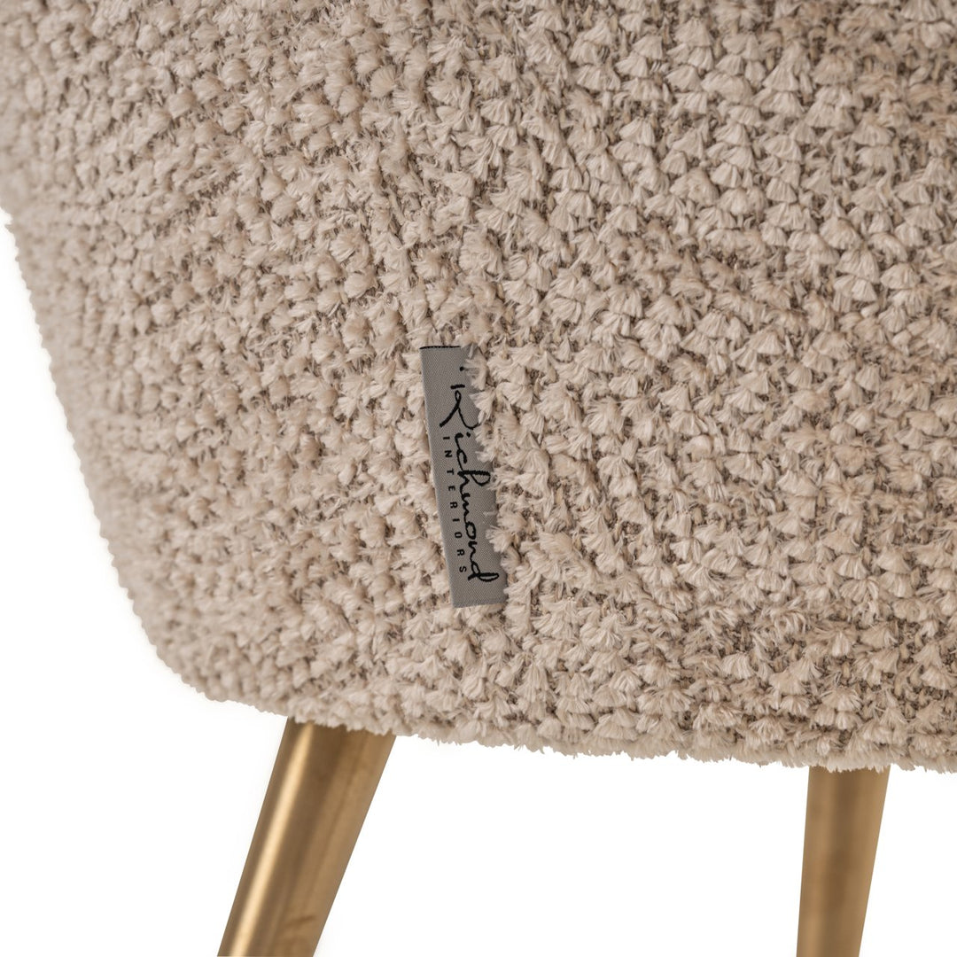 Lounge stoel Charly lovely beige kids