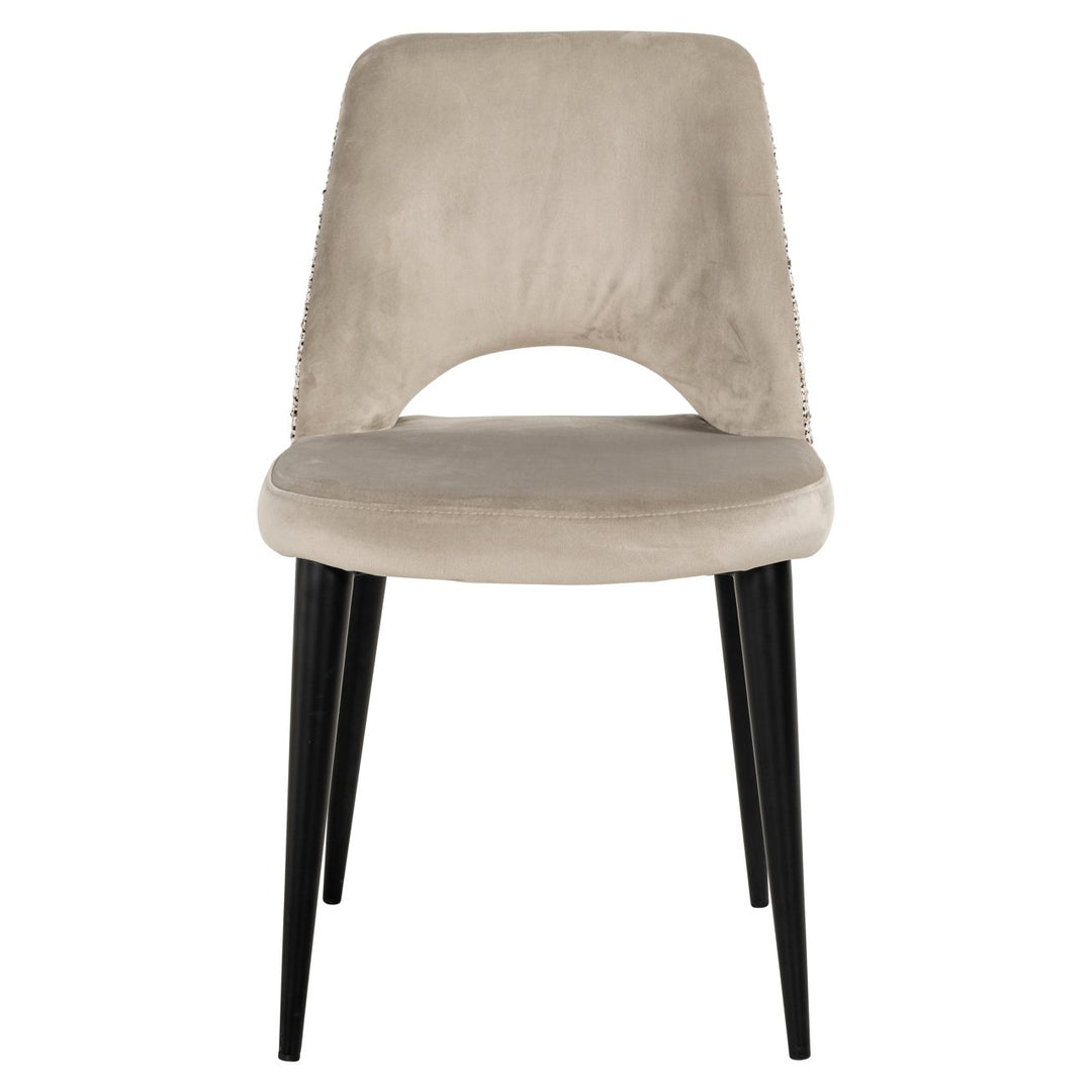 Eetkamerstoel Tabitha trendy nature fire retardant (Set of 2)