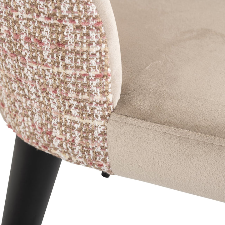Eetkamerstoel Tabitha trendy rose (Set of 2)