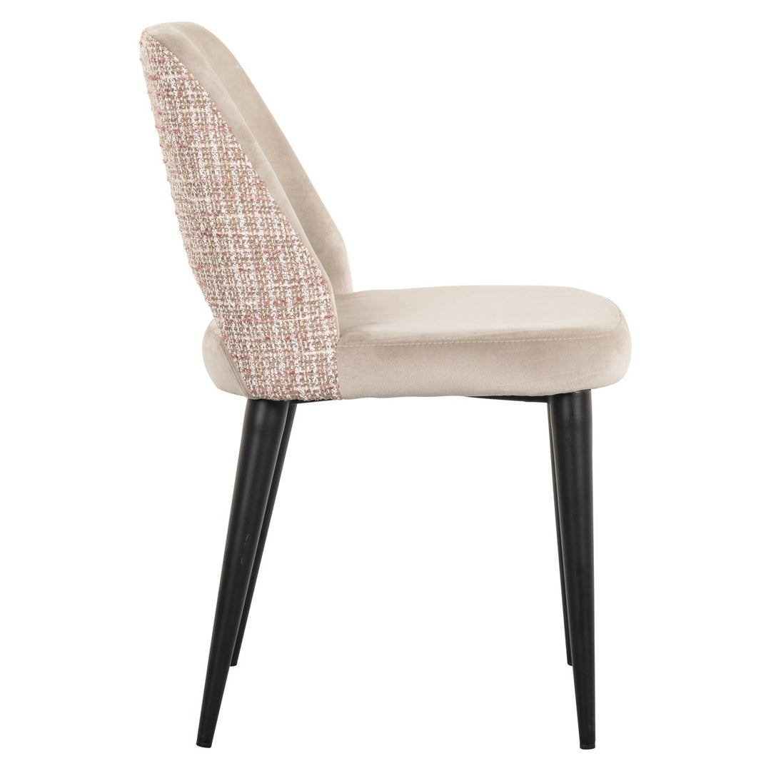 Eetkamerstoel Tabitha trendy rose (Set of 2)
