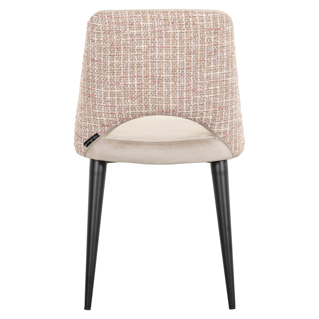 Eetkamerstoel Tabitha trendy rose (Set of 2)