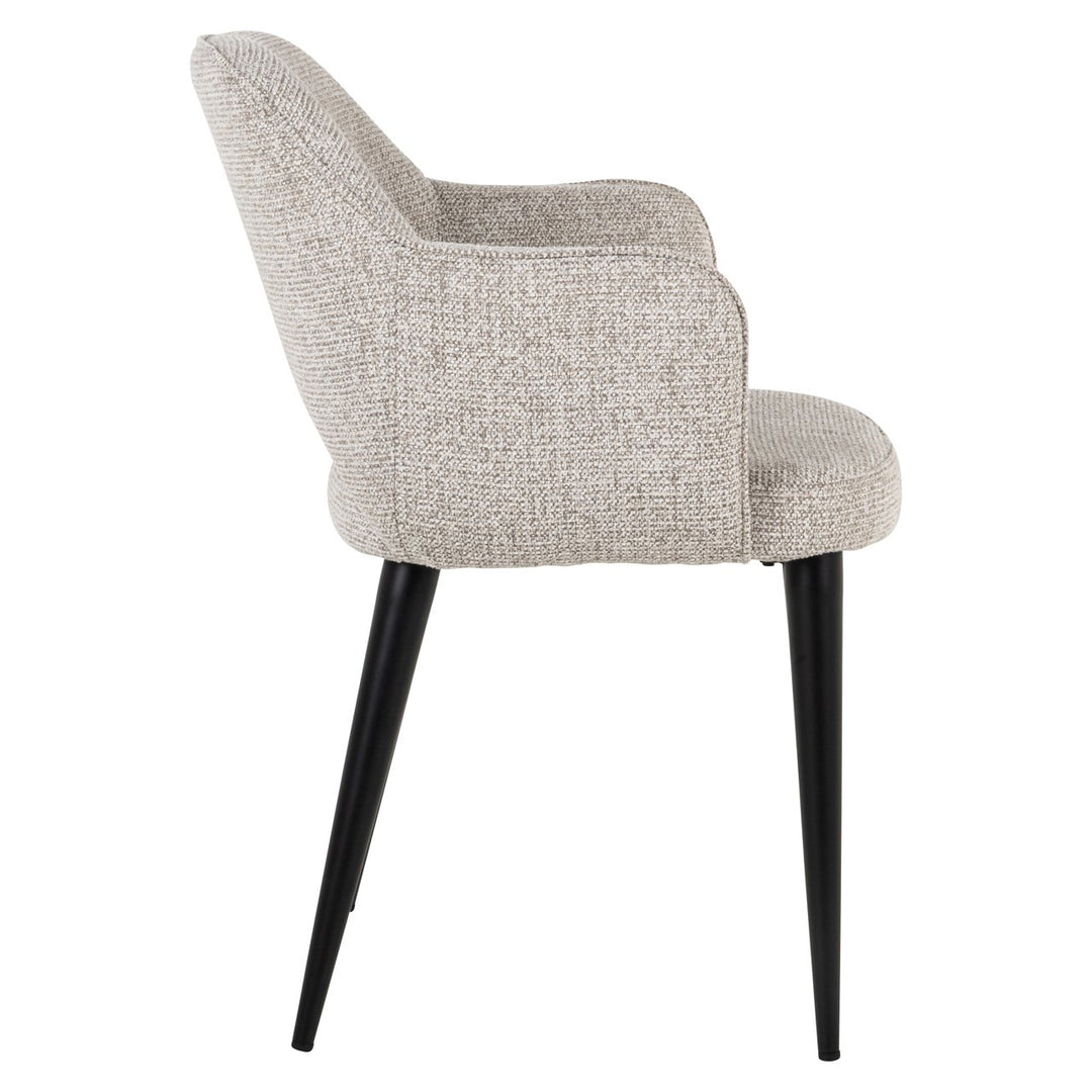 Eetkamerstoel Giovanna natural fancy fire retardant