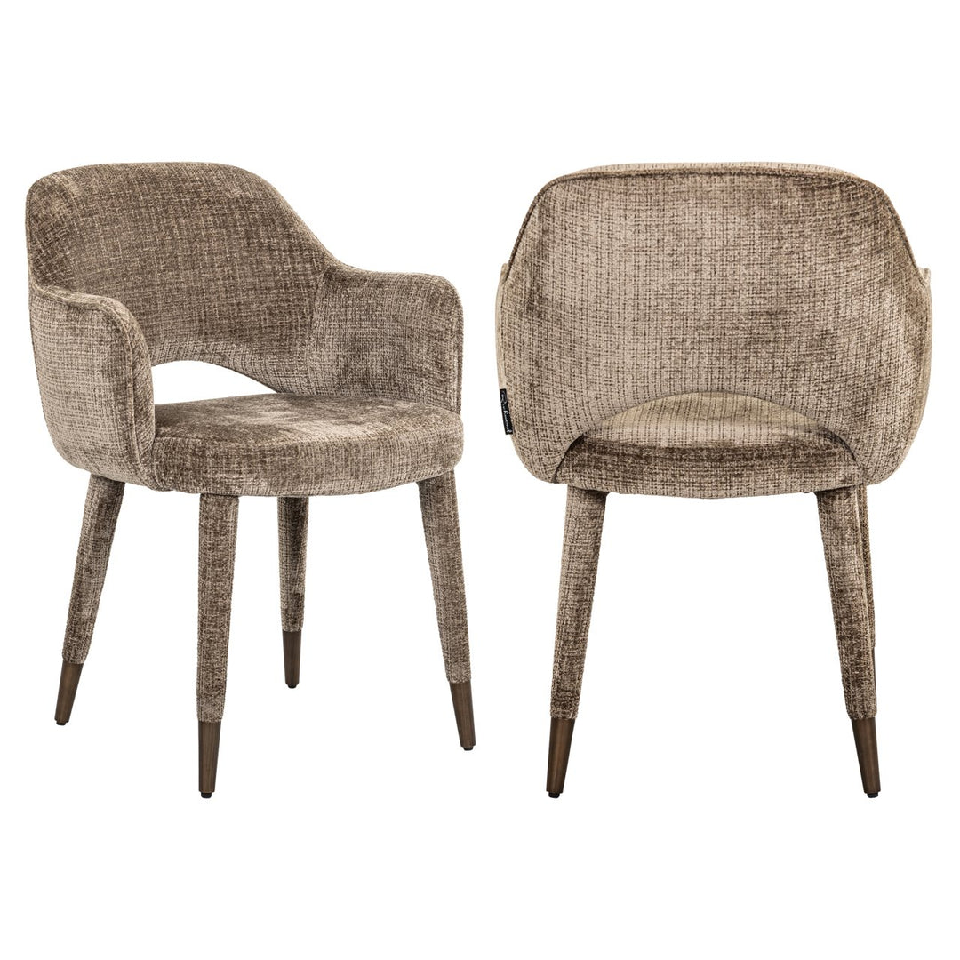 Eetkamerstoel Donnatella niagara stone fire retardant