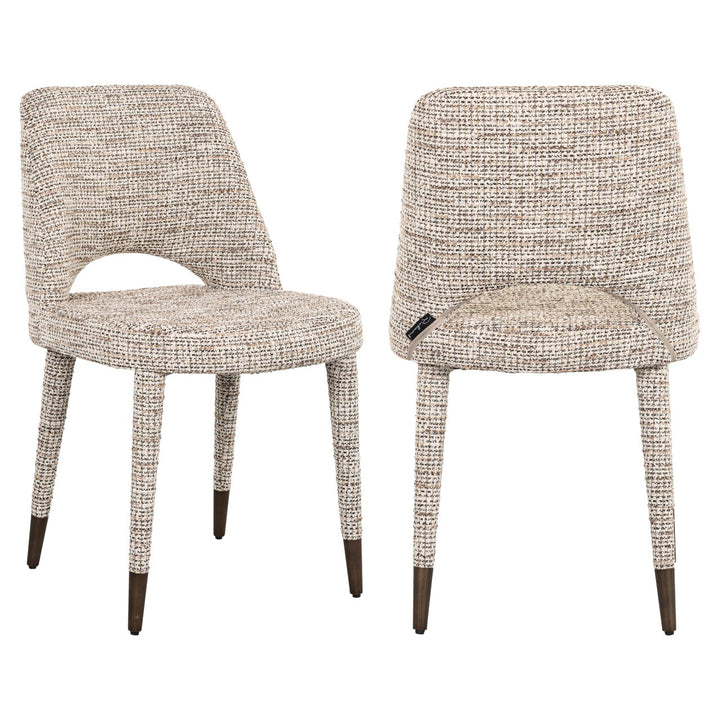 Eetkamerstoel Cecilia trendy nature (Set of 2)