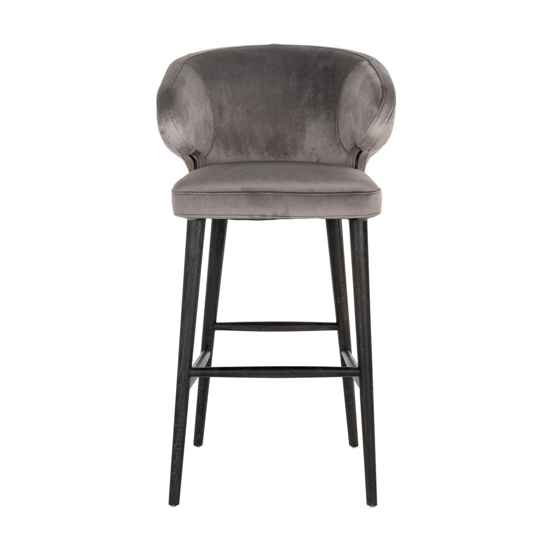 Barstoel Indigo stone velvet