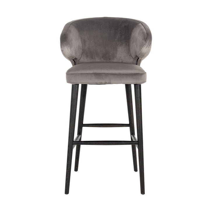 Barstoel Indigo stone velvet