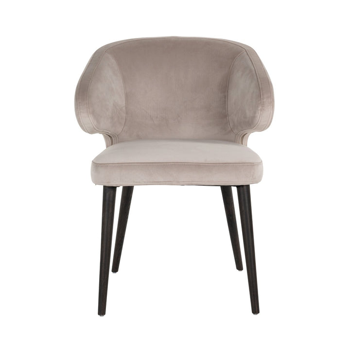 Eetkamerstoel Indigo khaki velvet