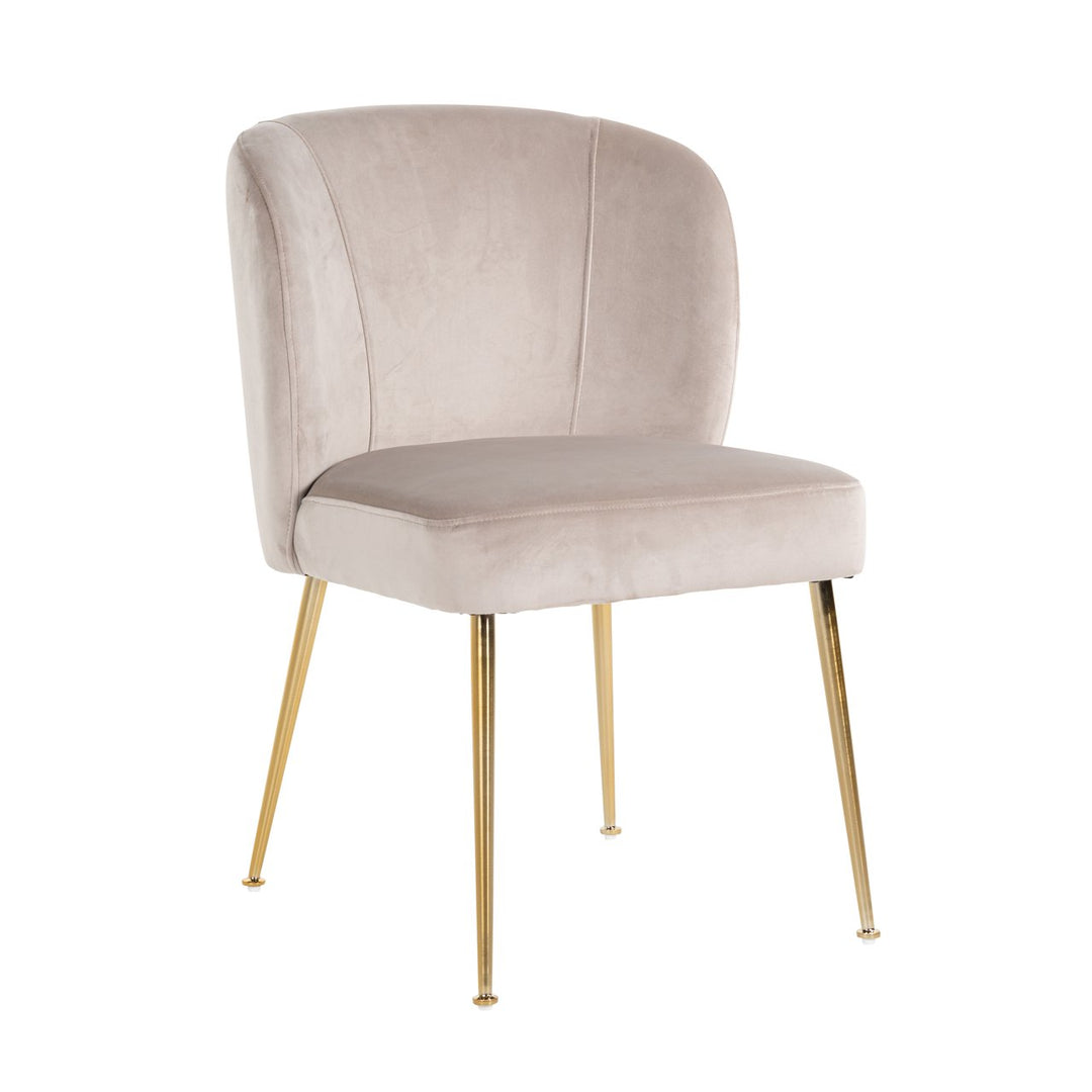 Eetkamerstoel Cannon khaki velvet