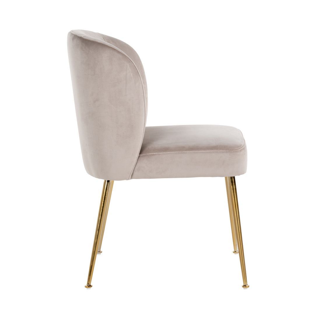 Eetkamerstoel Cannon khaki velvet