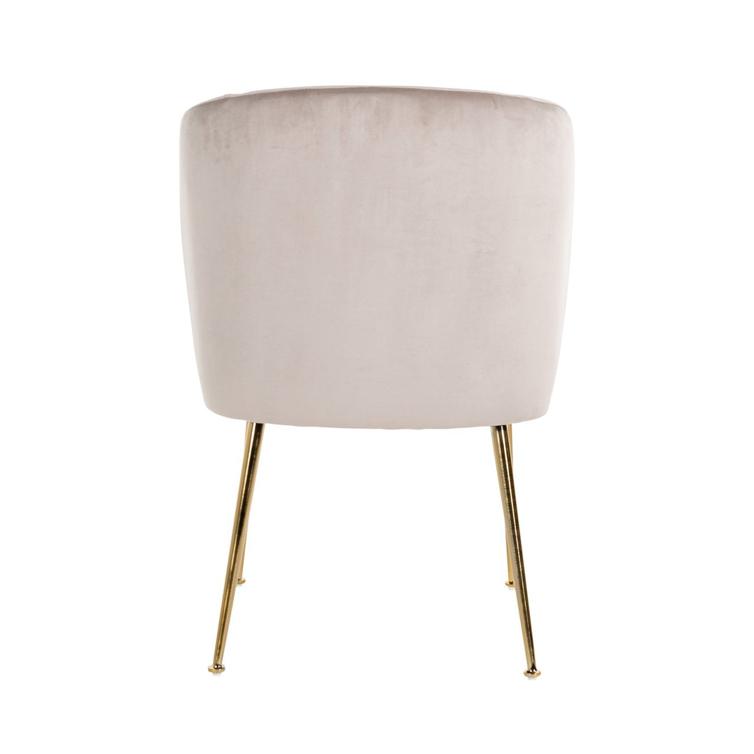 Eetkamerstoel Cannon khaki velvet