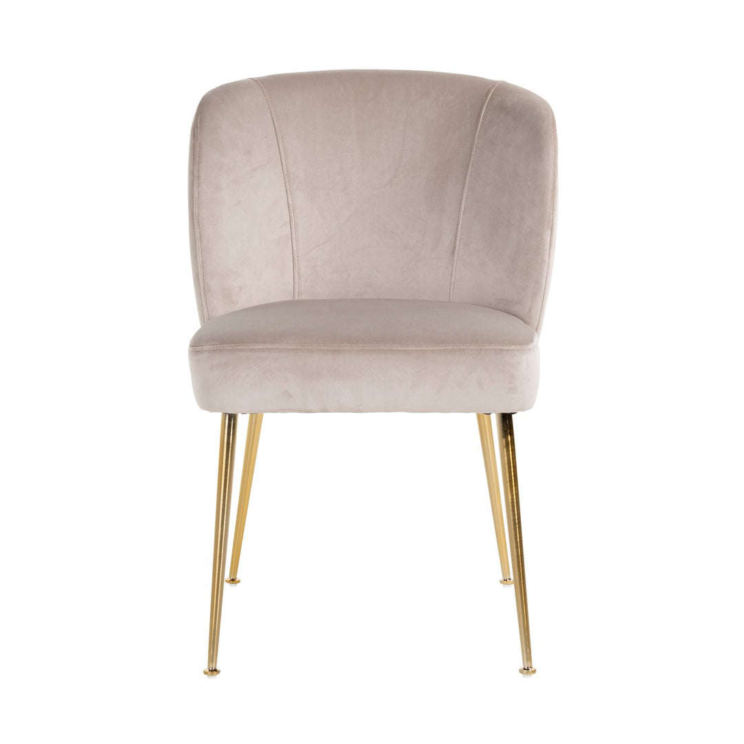 Eetkamerstoel Cannon khaki velvet