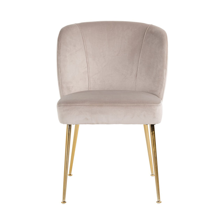 Eetkamerstoel Cannon khaki velvet