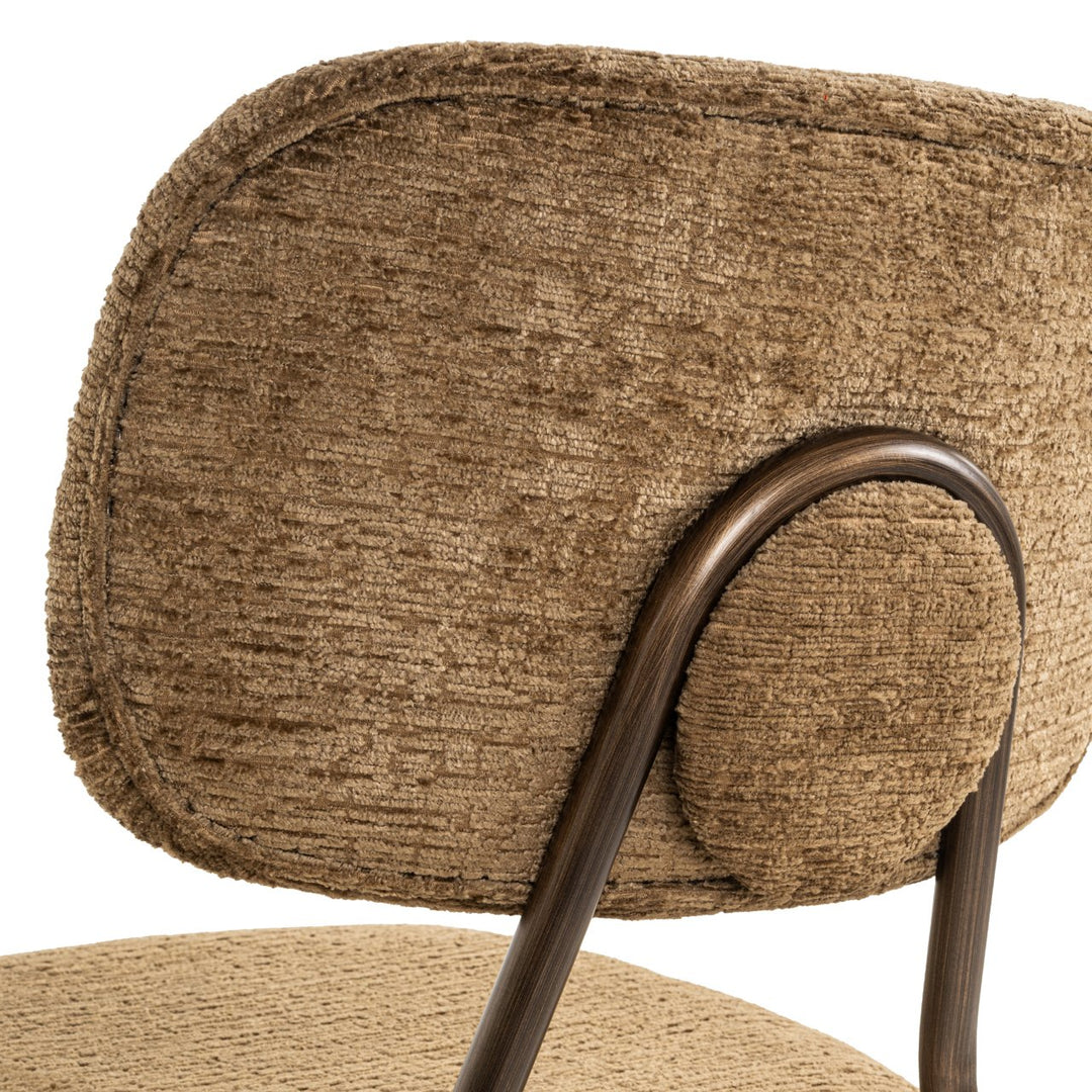 Counterstoel Xenia brandy fusion fire retardant (Set of 2)