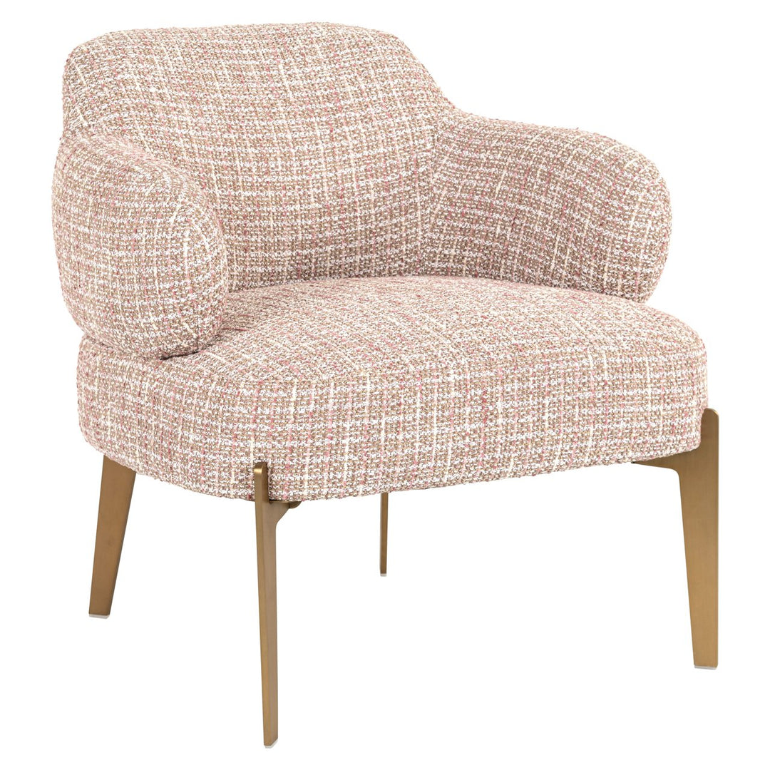 Lounge stoel Venus trendy rose