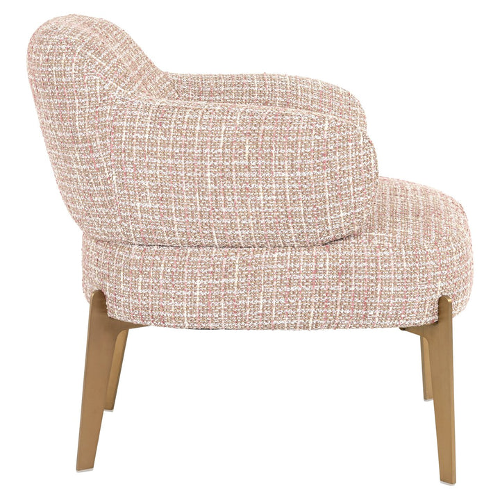 Lounge stoel Venus trendy rose