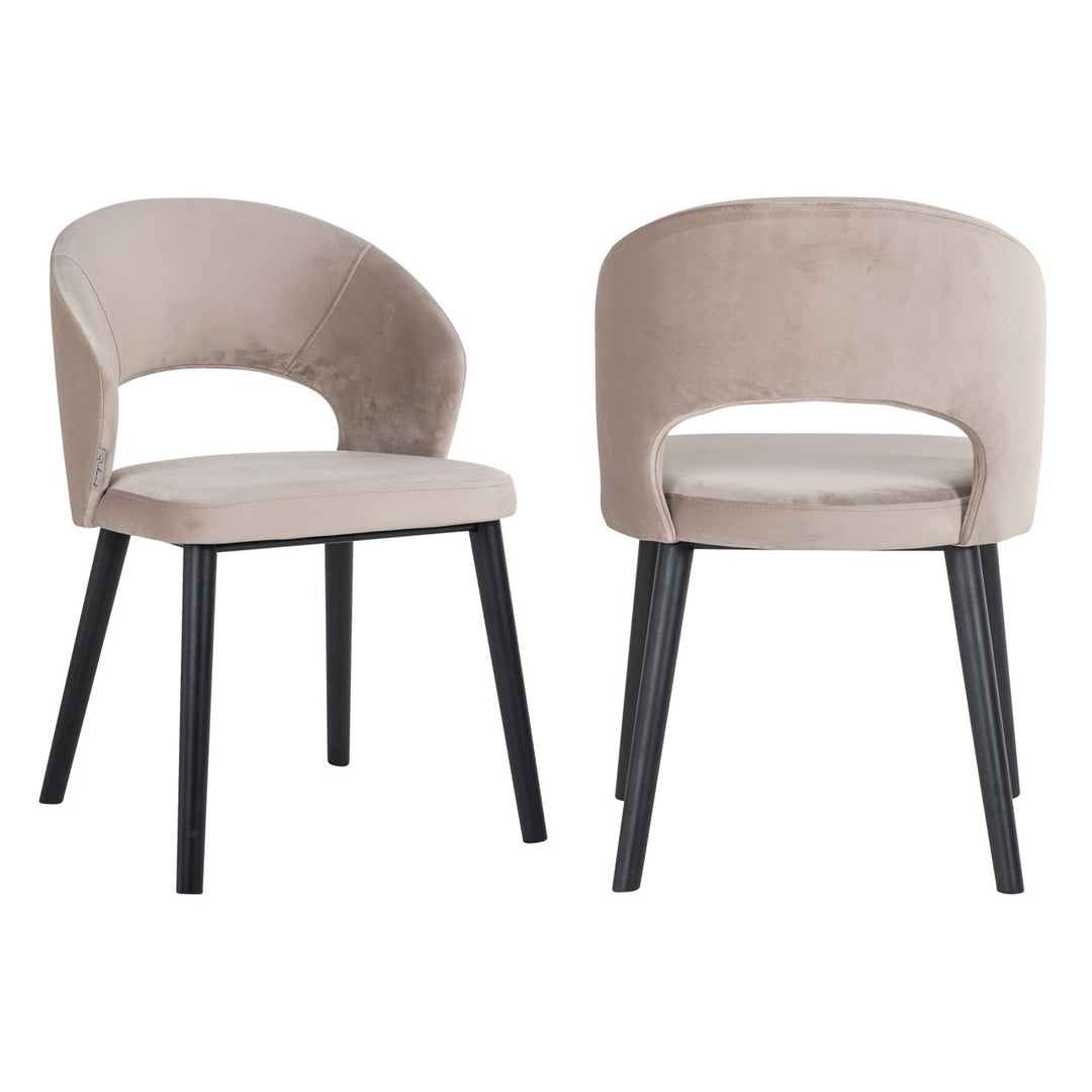 Eetkamerstoel Savoy khaki velvet