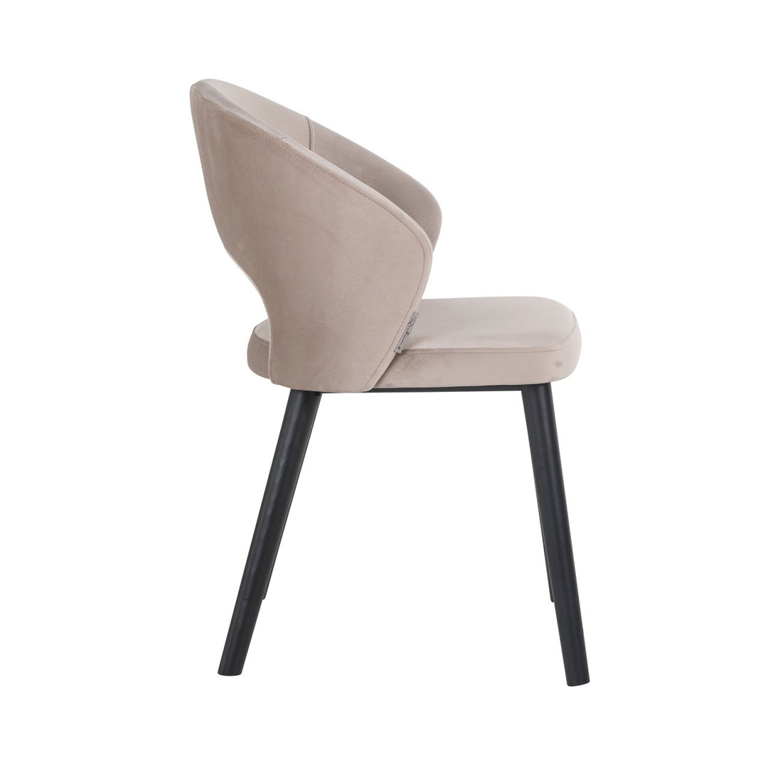 Eetkamerstoel Savoy khaki velvet