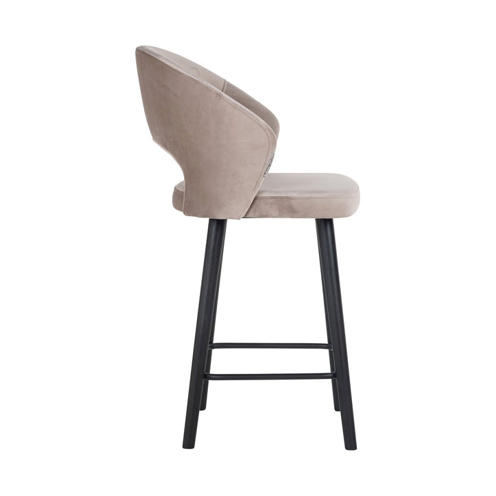 Counterstoel Savoy khaki velvet