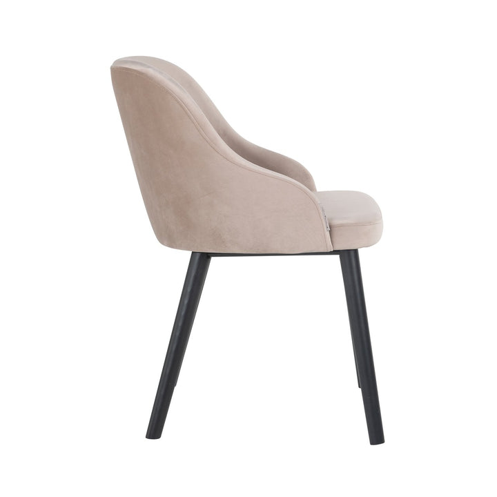Eetkamerstoel Twiggy khaki velvet