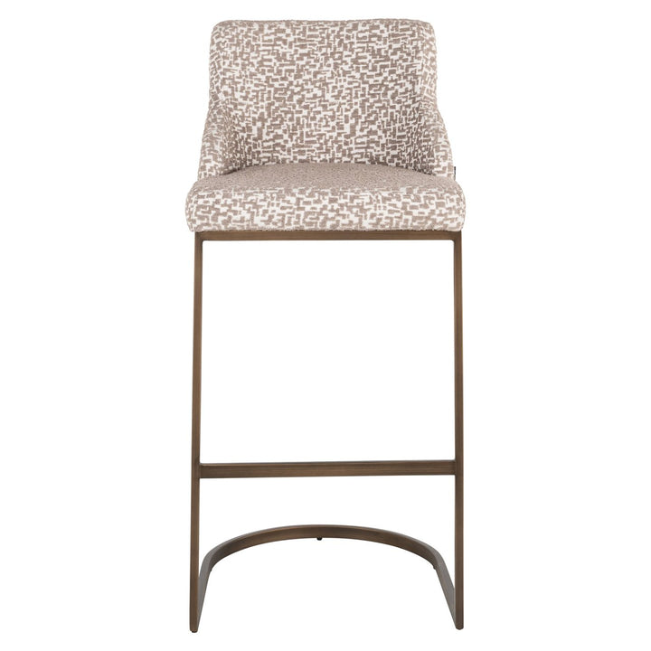 Barstoel Bolton natural geo (Set of 2)