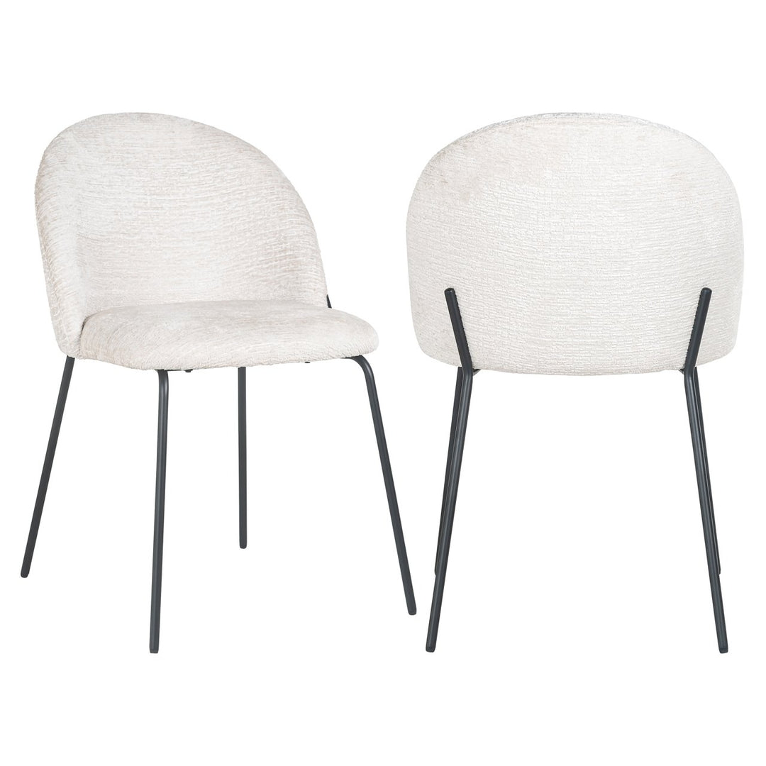 Eetkamerstoel Alyssa cream fusion (Set of 2)