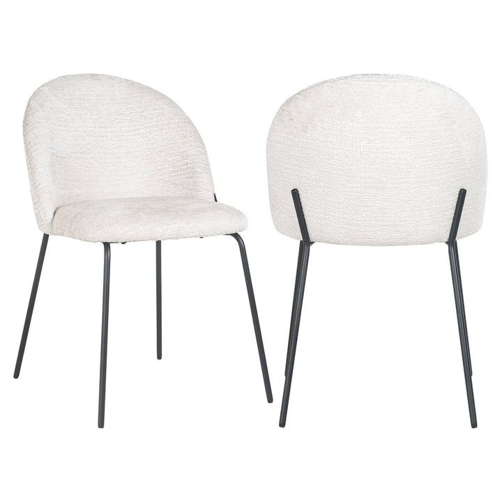 Eetkamerstoel Alyssa cream fusion (Set of 2)