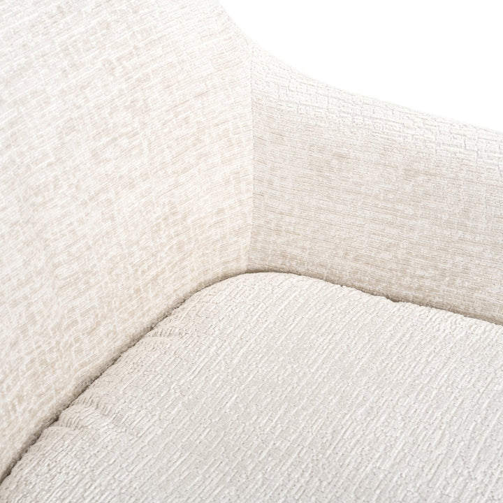 Eetkamerstoel Lisonne cream fusion swivel