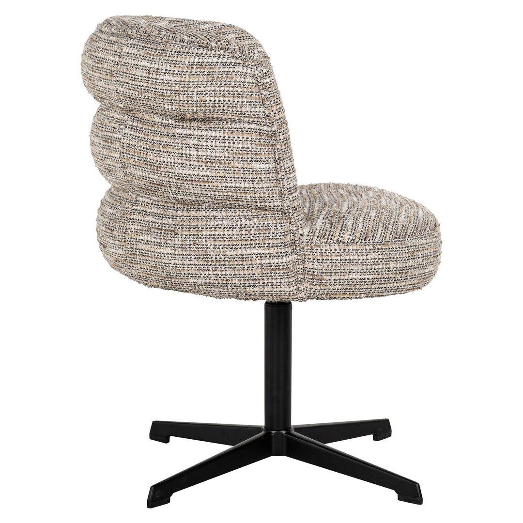 Eetkamerstoel Alexander Jones beige coco swivel (Chadwick)