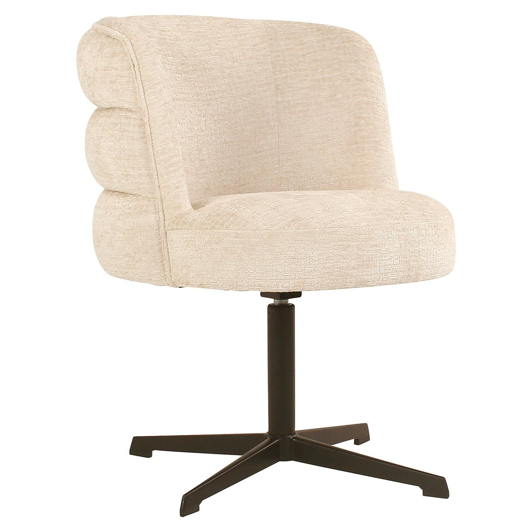 Eetkamerstoel Alexander Jones cream fusion swivel (Chadwick)