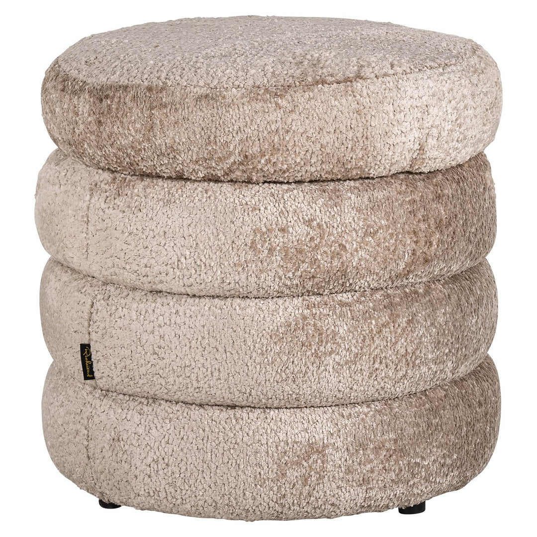 Poef & Voetenbank Adele sheep natural