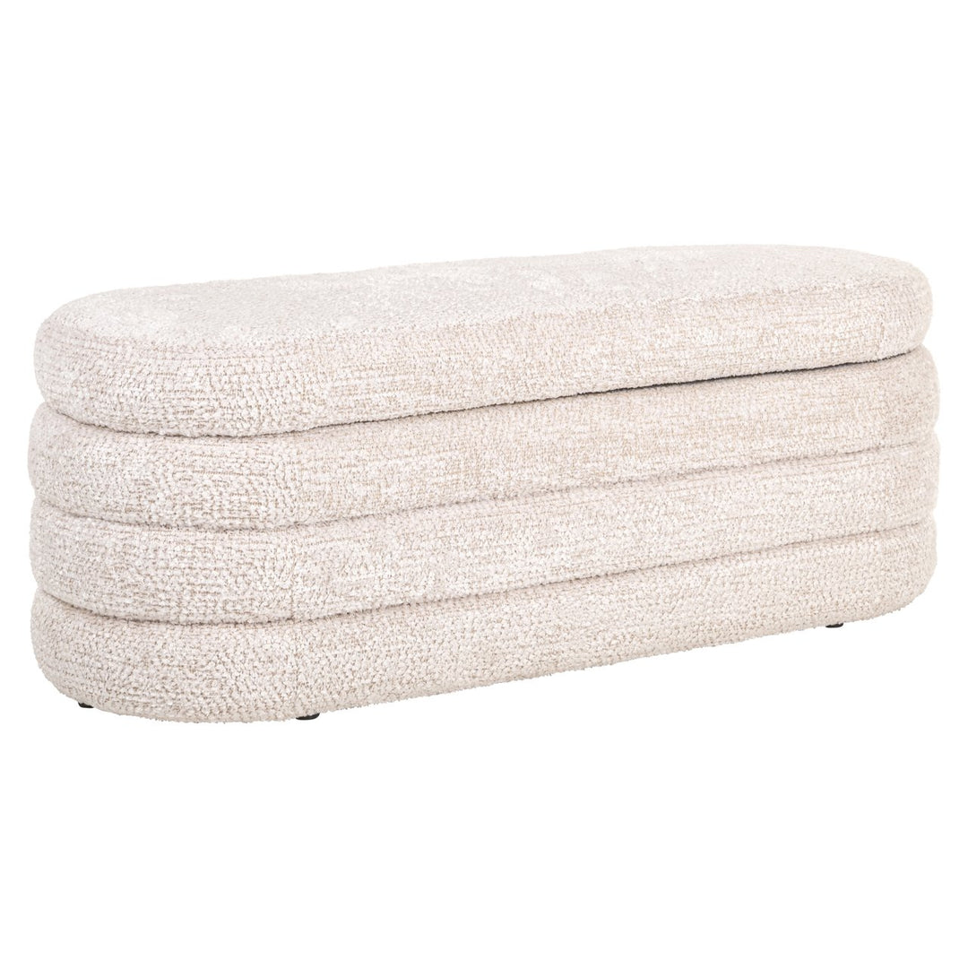 Poef & Voetenbank Camile lovely cream