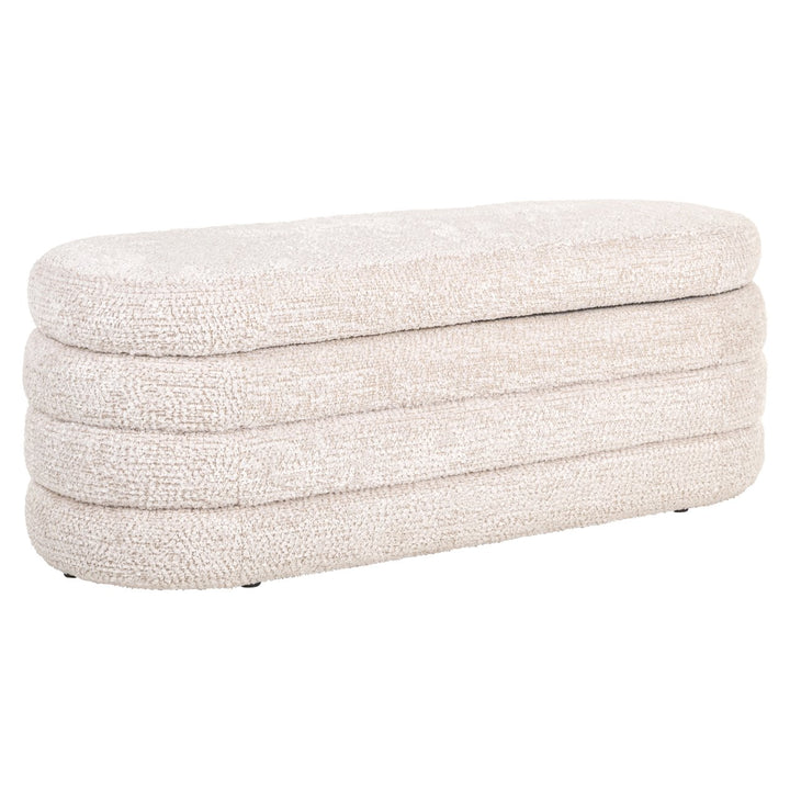 Poef & Voetenbank Camile lovely cream
