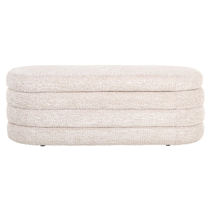 Poef & Voetenbank Camile lovely cream