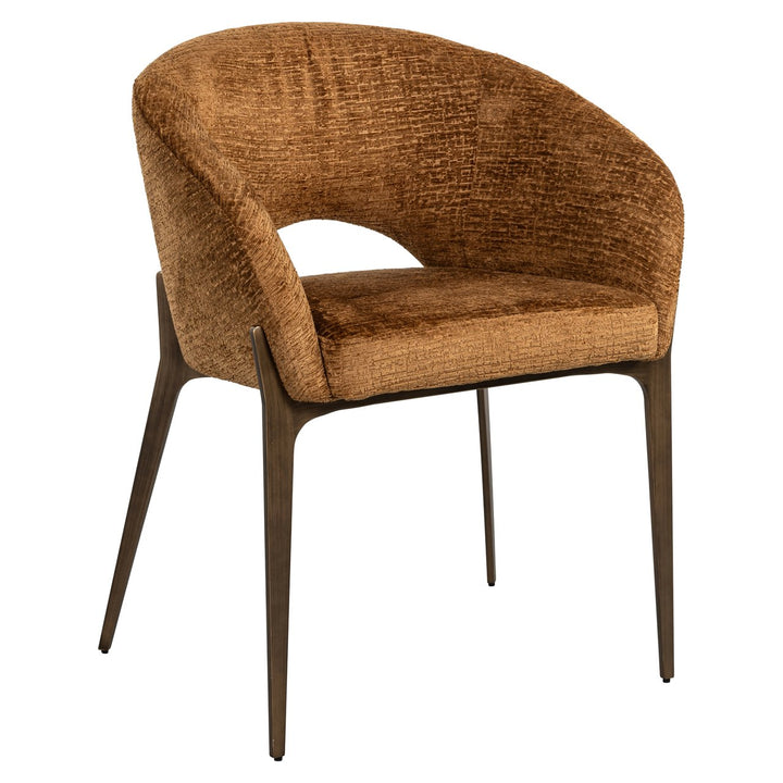 Eetkamerstoel Kenzi cognac fusion