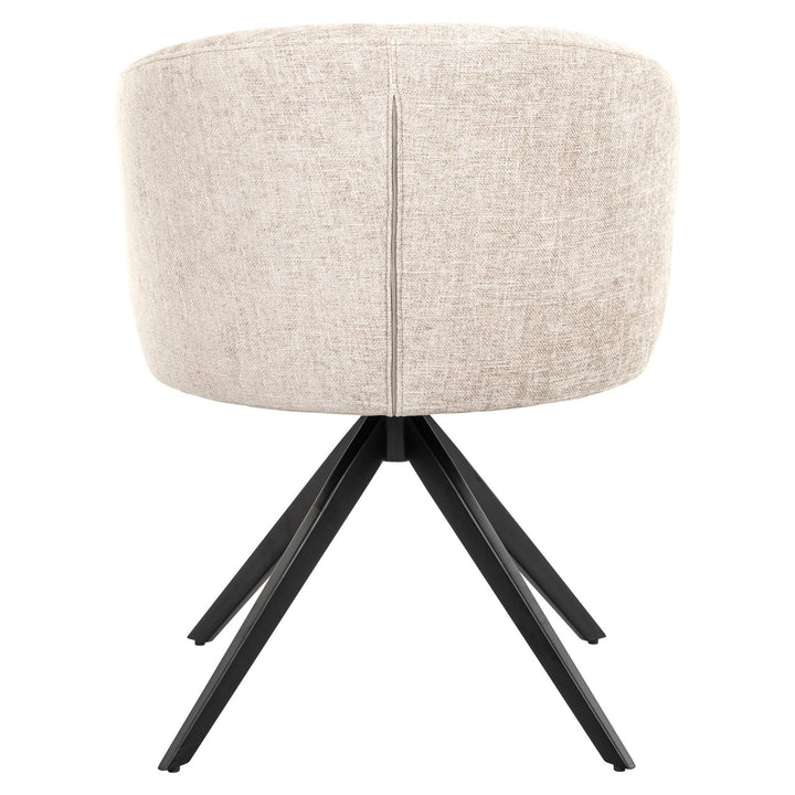 Eetkamerstoel Olivia natural miami swivel