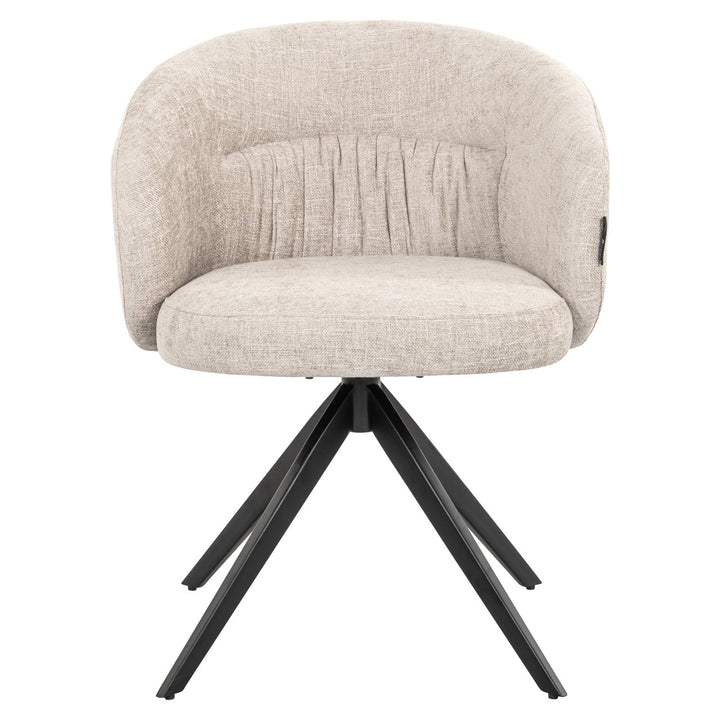 Eetkamerstoel Olivia natural miami swivel